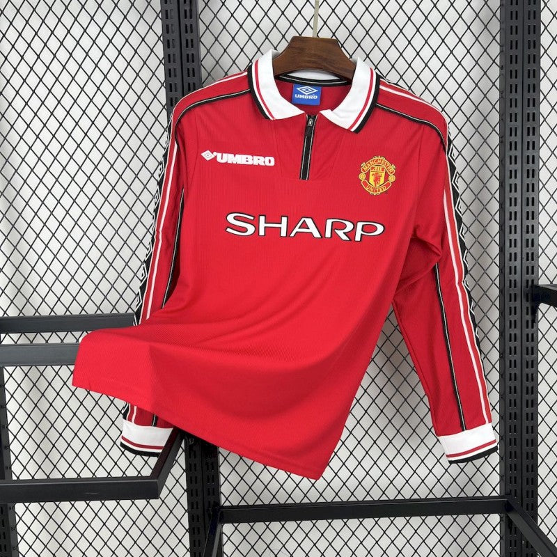 Retro Long Sleeve Manchester United 1998-99