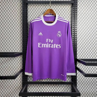 Retro Long Sleeve Real Madrid 2016-17