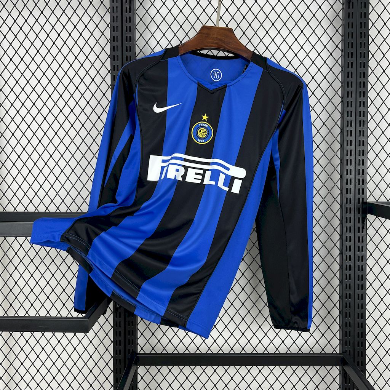 Retro Long Sleeve Inter de Milão 2004-05
