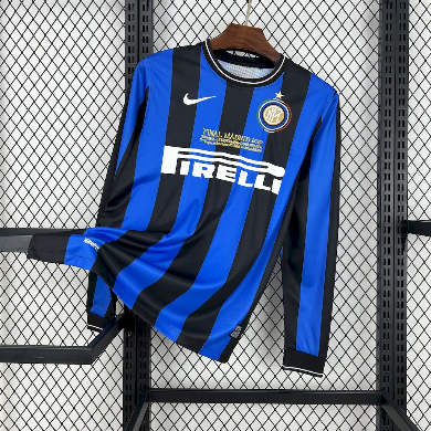 Retro Long Sleeve Inter de Milão 2009-10