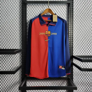 Retro Long Sleeve Barcelona 100th Anniversary (cópia)